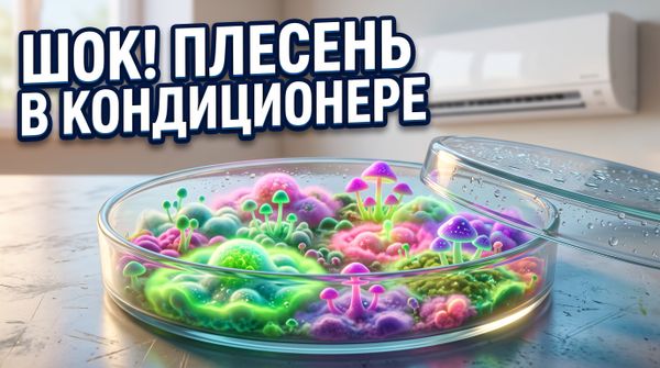 Обслуживание кондиционера после лета: почему простая мойка фильтров не спасет от плесени