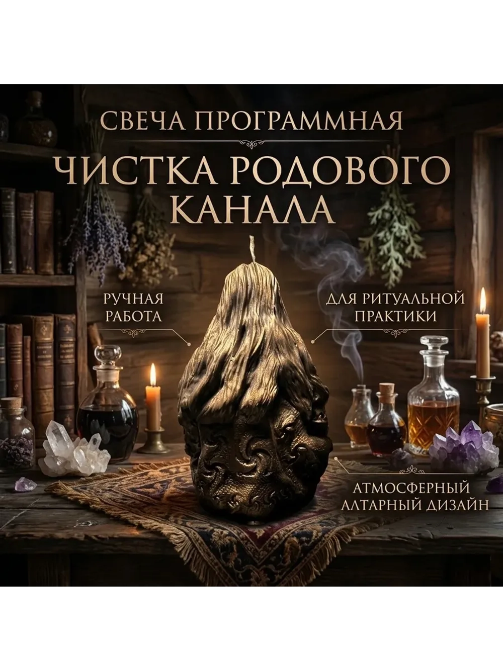 Свеча Программная Чистка Родового канала