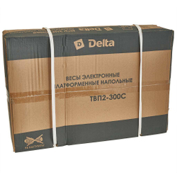 Весы электронные беспроводные платформенные напольные Delta до 300 кг, 40х50 см ТВП2-300С