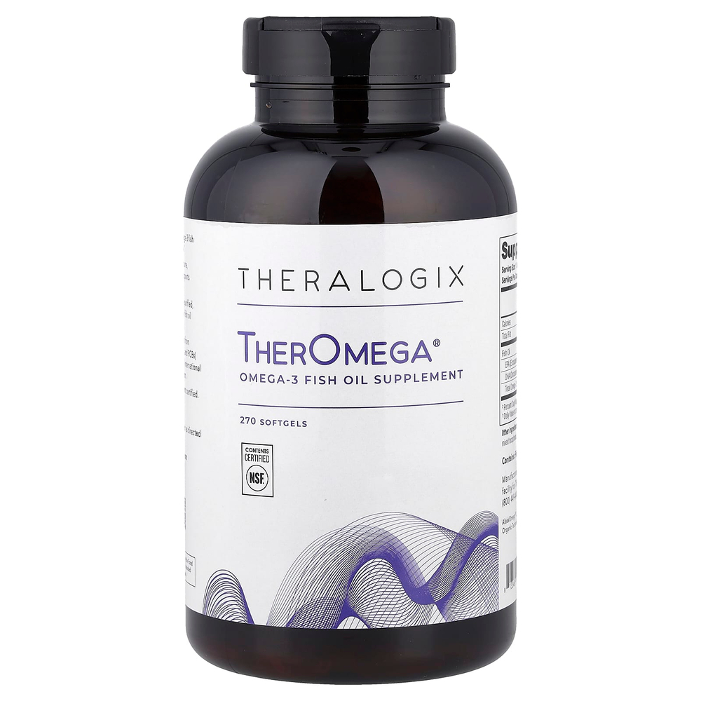 Theralogix, TherOmega®, 270 капсул