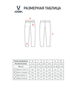 Брюки JOGEL Power Inside Diagonal Pants Relaxed Fit, серый