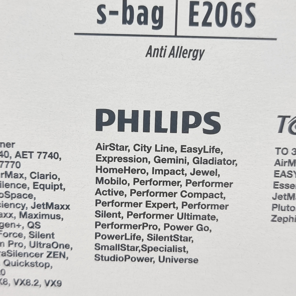 Electrolux Гигиенические антиаллергенные мешки для пылесоса S-bag Hygiene Anti-Allergy E206S, 4 шт. (из Финляндии)