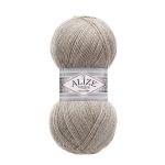 Пряжа Alize (Ализе) Superlana TIG / уп.5 мот. по 100 г, 570м, 207 светло-коричневый меланж A