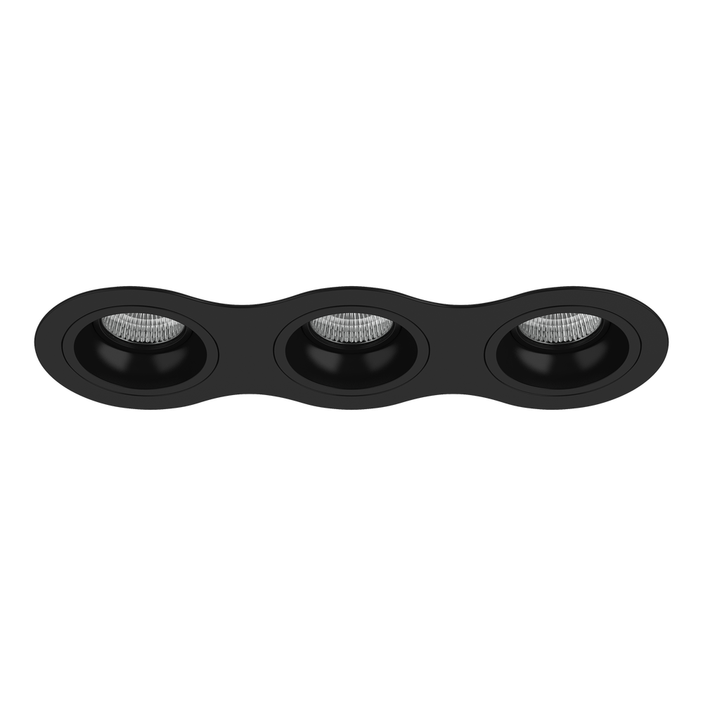Комплект из светильников и рамки Domino Lightstar D637070707