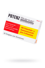 Таблетки для потенции Potenz Starker (30 шт) (Цвет: белый)