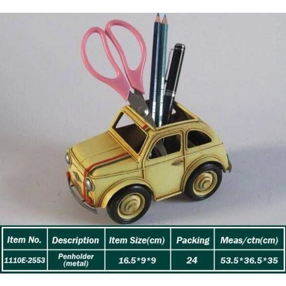 Стакан для карандашей "Авто Cooper" белый