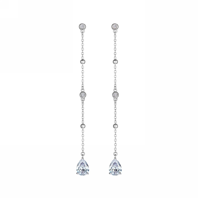 Серьги длинные Drop