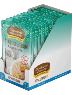 Корм для кошек пауч 70г*12шт