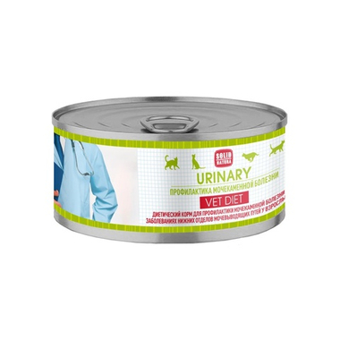 Solid Natura VET Urinary конс для кошек 100 г