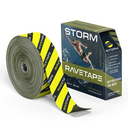 32/ Кинезиотейп RaveTape STORM 5×32 — MARKUP [Logo]