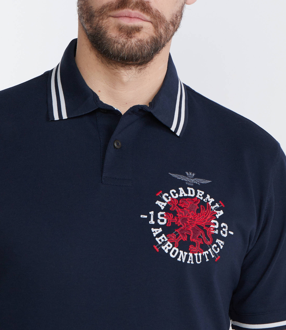 Поло Aeronautica Militare - темно-синий(PO1751P309)