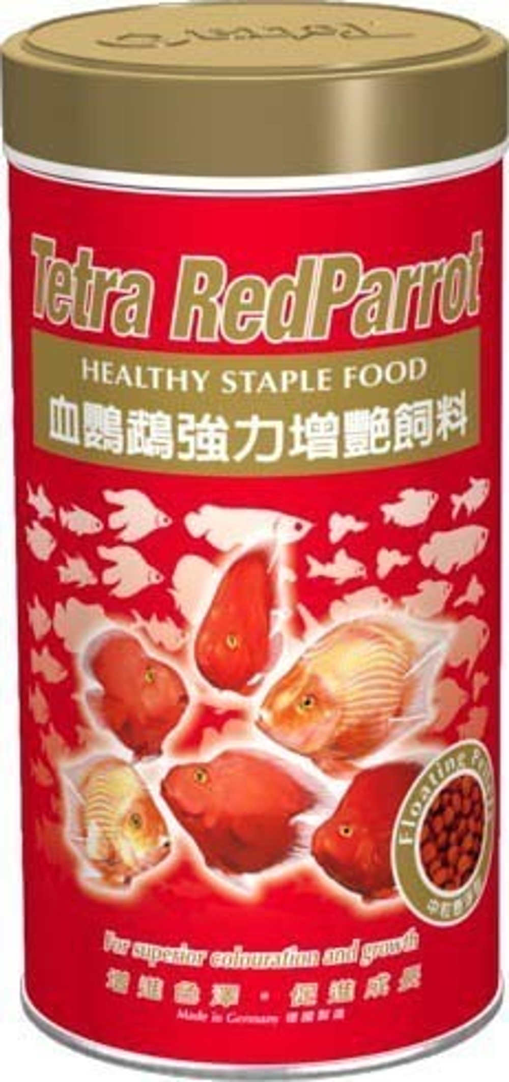 Корм для рыб TetraRed Parrot, подушечки д/красных попугаев 1л.