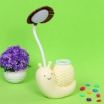 Настольная лампа «Sweet - Улитка» 30*12*7 см LED с подстаканником, USB 0.6-3W, Желтый