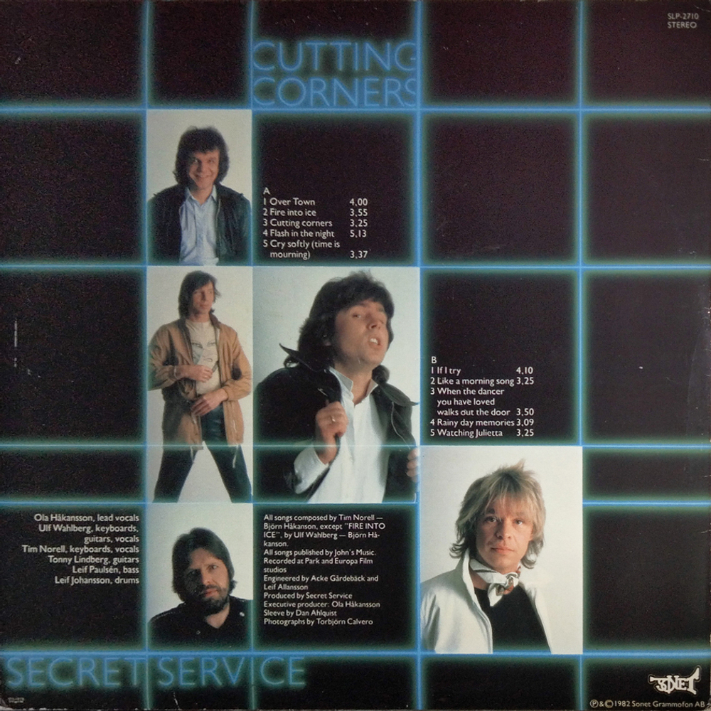 Secret Service / Cutting Corners (LP)