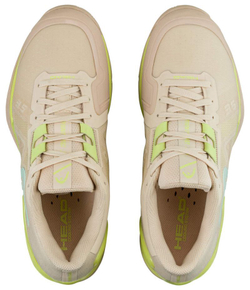 Женские Кроссовки теннисные Head Sprint Pro 3.5 Clay - macadamia/lime