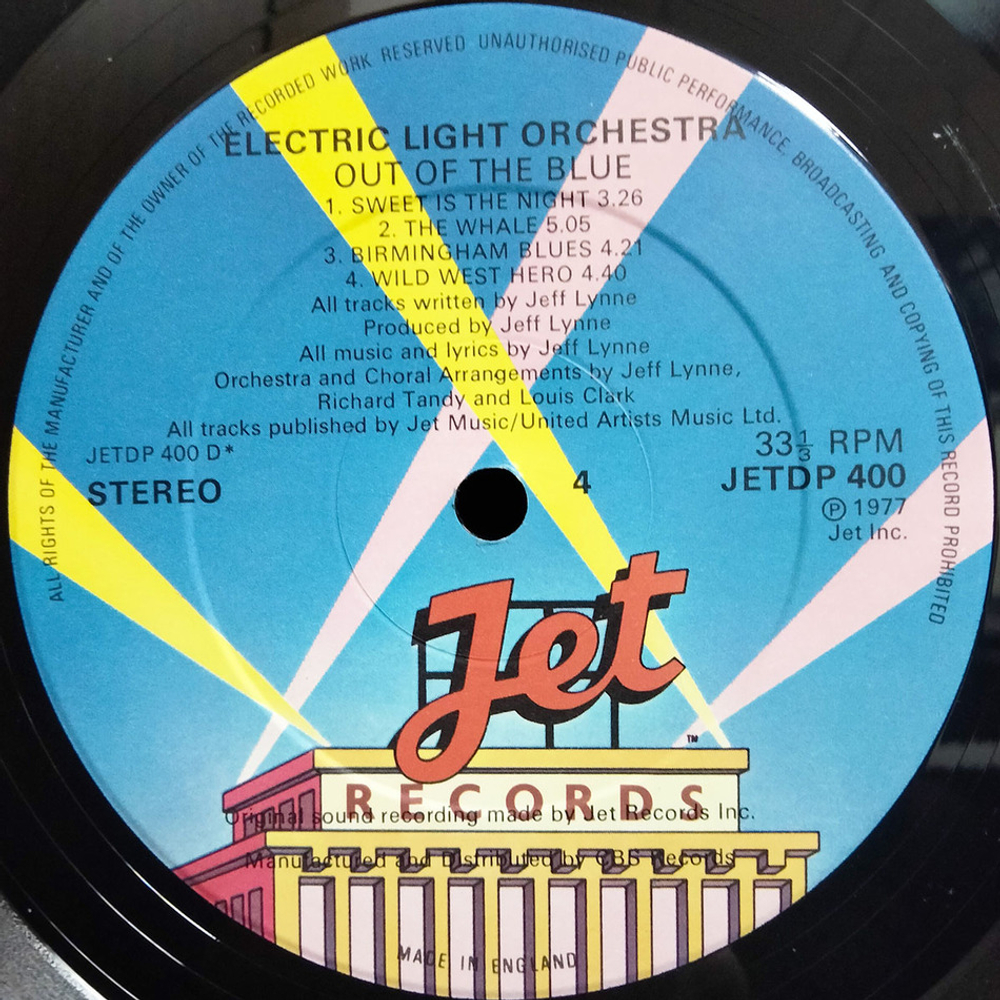 Electric Light Orchestra / Out Of The Blue (2LP)