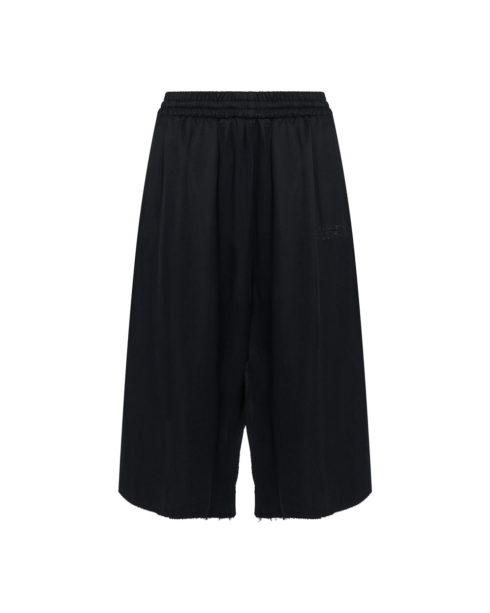 MM6 MAISON MARGIELA ШОРТЫ ЖЕНСКИЕ ЧЕРНЫЕ С РАЗРЕЗОМ