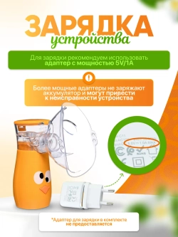 Небулайзер Mesh электронно-сетчатый с принадлежностями