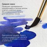 Папка для акварели/планшет, 300 г/м2, 190х270 мм, склейка, среднее зерно, 20 л., BRAUBERG ART PREMIERE, 113245