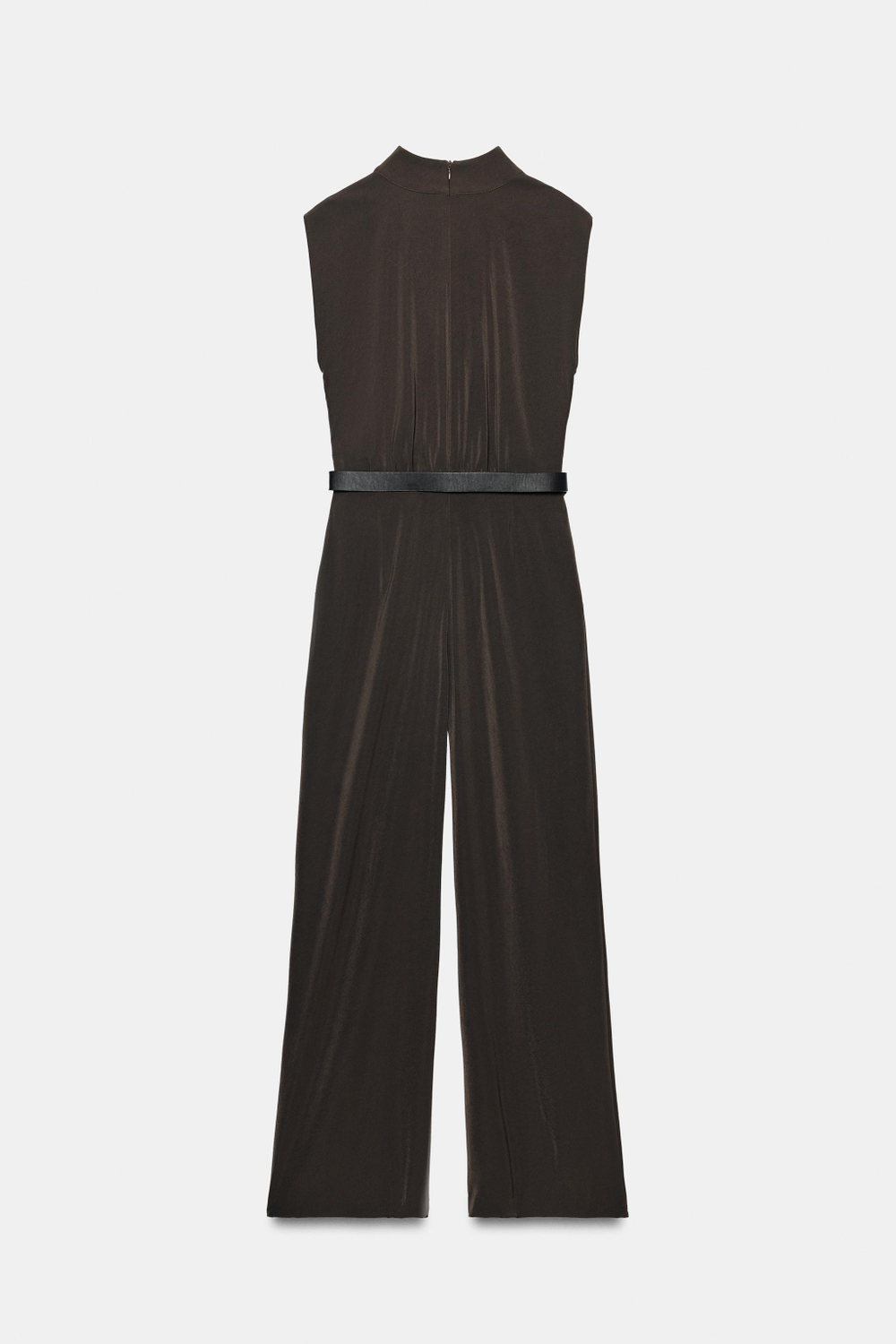 ДЛИННЫЙ КОМБИНЕЗОН С ПОЯСОМ — ZARA