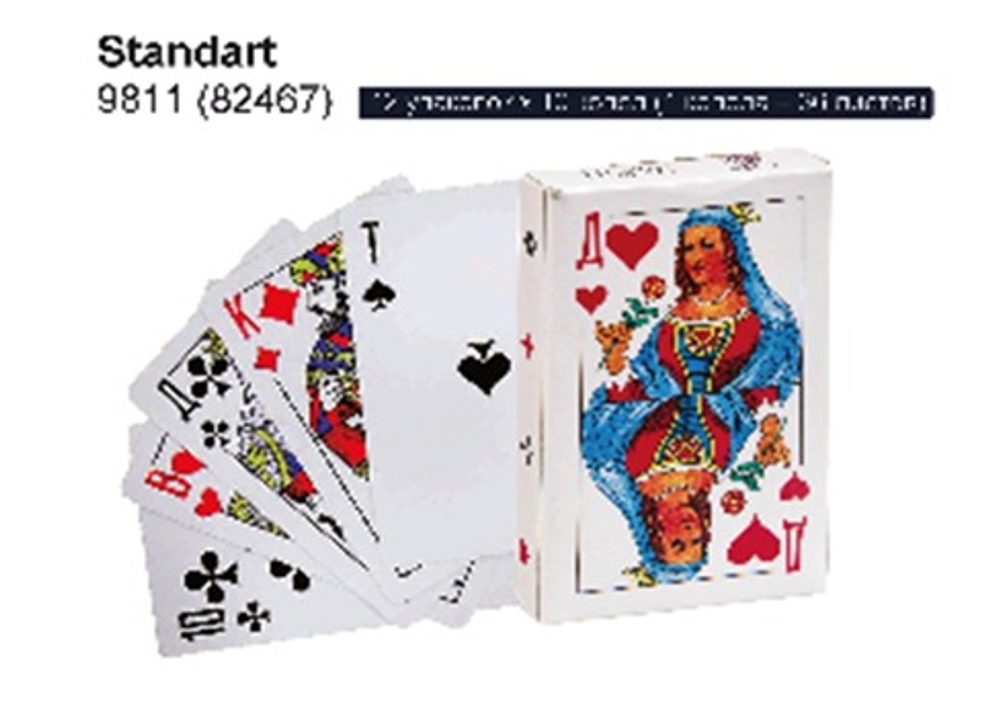 Карты игральные Standard (36 листов) *10шт (12бл)   82467