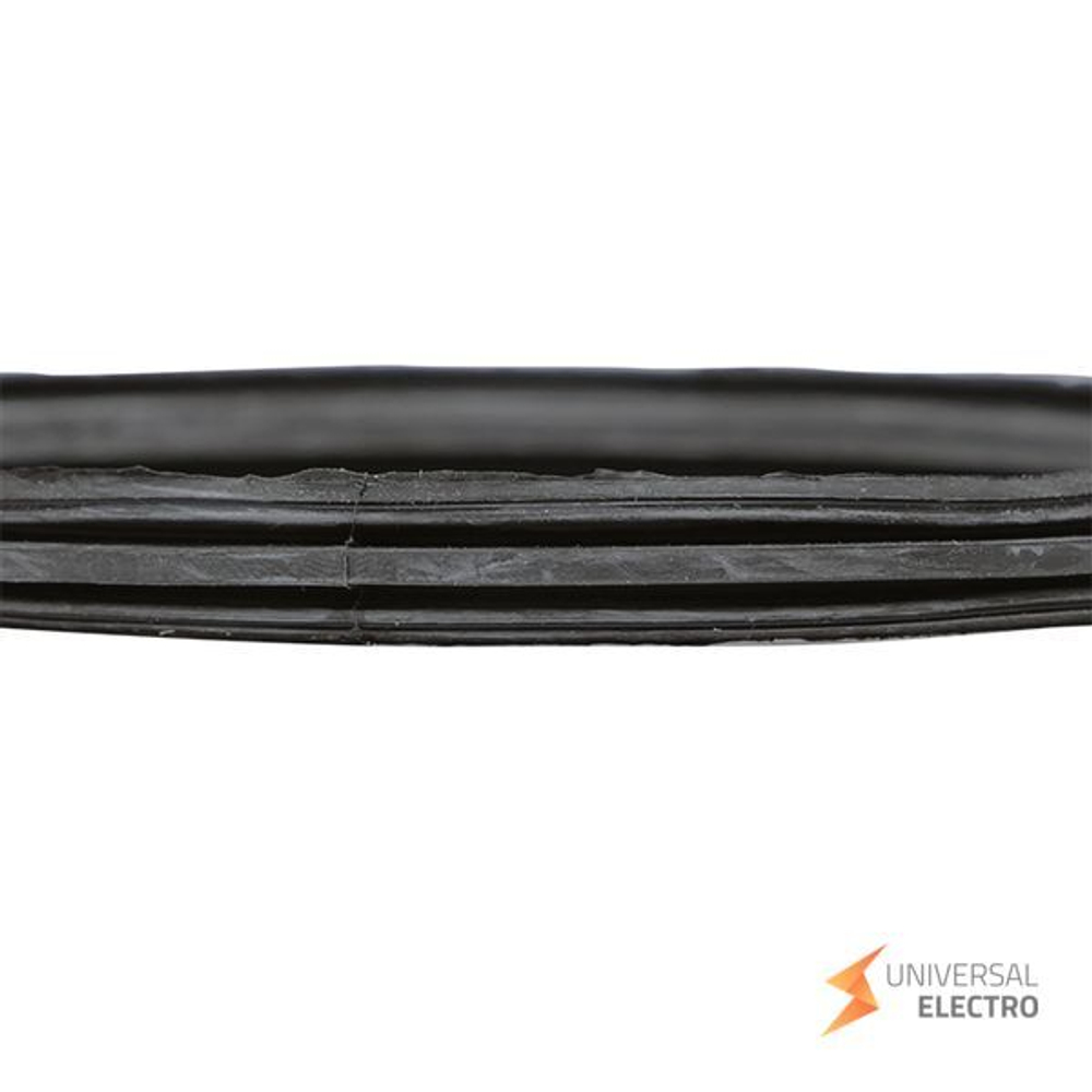 Уплот, кольцо для двуст, труб d110 мм черное EKF-Plast