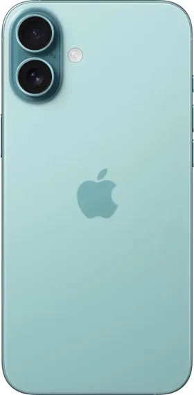 Смартфон Apple iPhone 16 256 ГБ Бирюзовый (nano SIM+eSIM) Teal