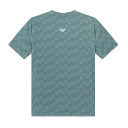 Теннисная футболка EA7 Man Jersey - green dots