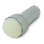 Прозрачно-белый мастурбатор 22,4см (светится в темноте) Kiiroo Feel Glow Stroker
