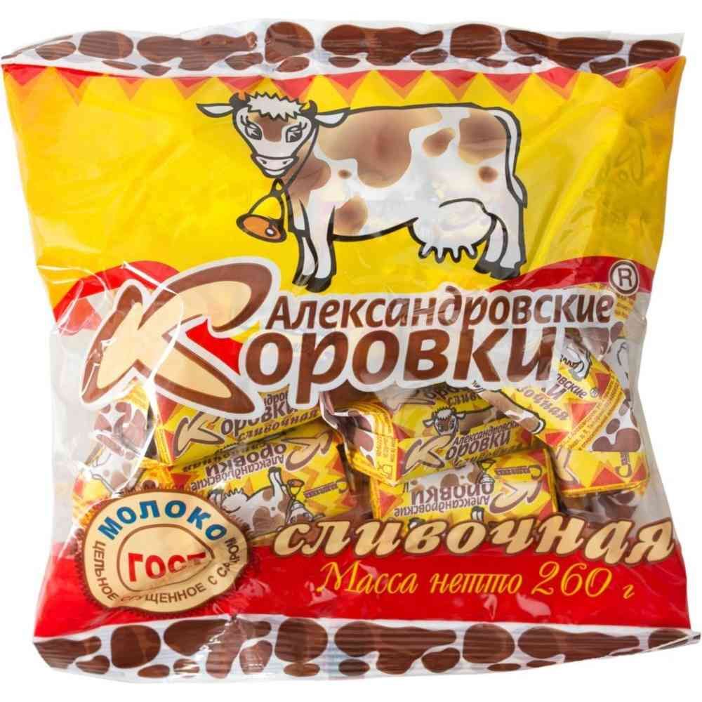 Конфеты Александровская Коровка Сливочная кг