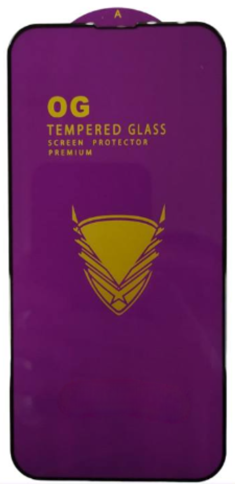Защитное стекло для i-Phone 15 6.1" OG Purple чёрное