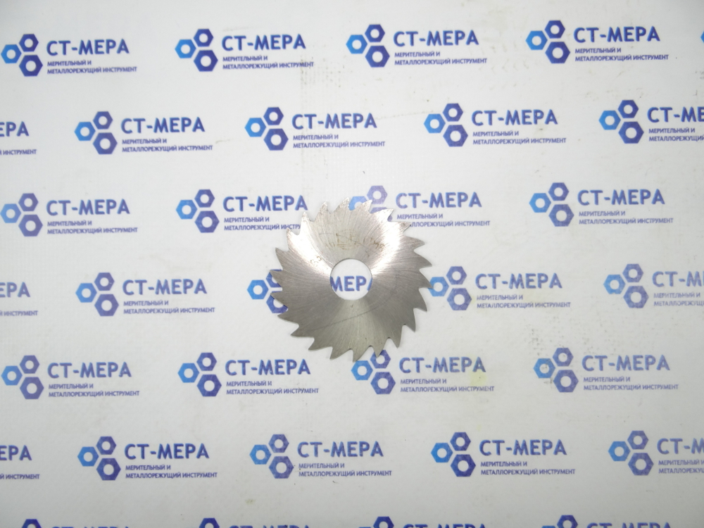 Фреза отрезная по металлу 63х1.6х16мм. z=22 Р18 без фаски без ш/п