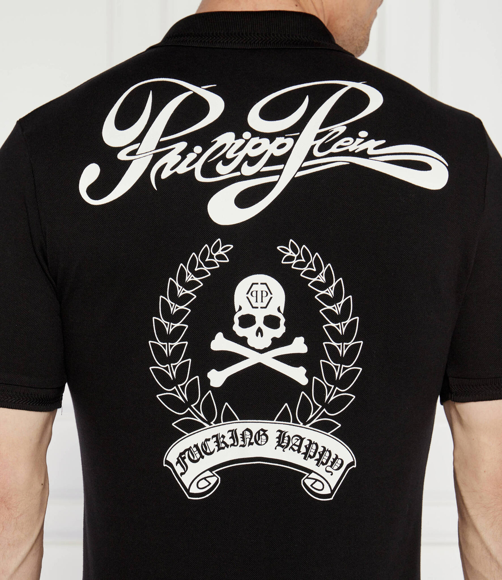 Поло Philipp Plein - черный(MTK7357 PJY002N)