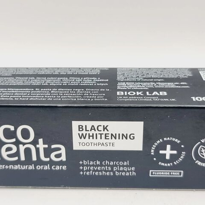 Зубная паста отбеливающая с углем Black Whitening, 100 мл (из Финляндии)