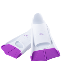 Ласты тренировочные Pooljet White/Purple, L