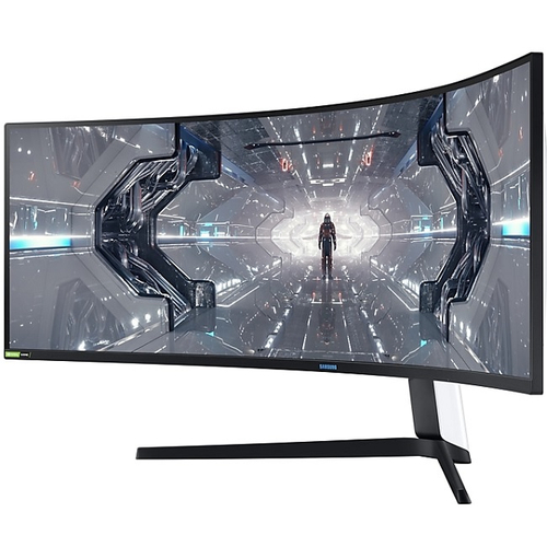 Монитор Samsung TFT 49" Odyssey G9, 5120x1440, QLED, VA, 240 Гц, 420cd/m2, 2500:1, 178°/178°, 1ms, HDMI, DP (C49G95TSSI)