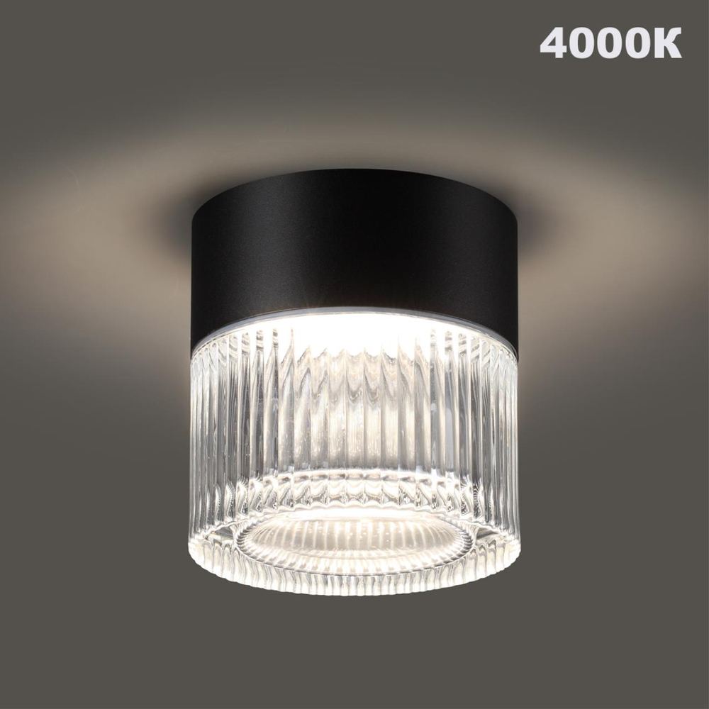 Уличный потолочный светодиодный светильник Novotech 359716 NT 12Вт 2700К\3200К\4000К 100-240В IP65
