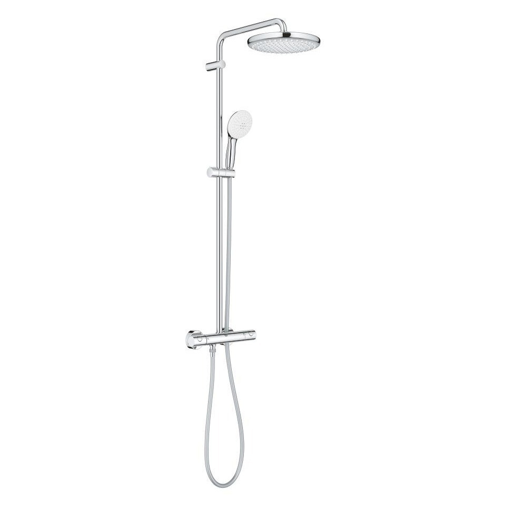 Душевая система GROHE Tempesta System 250 с термостатом для настенного монтажа, хром (26670001)