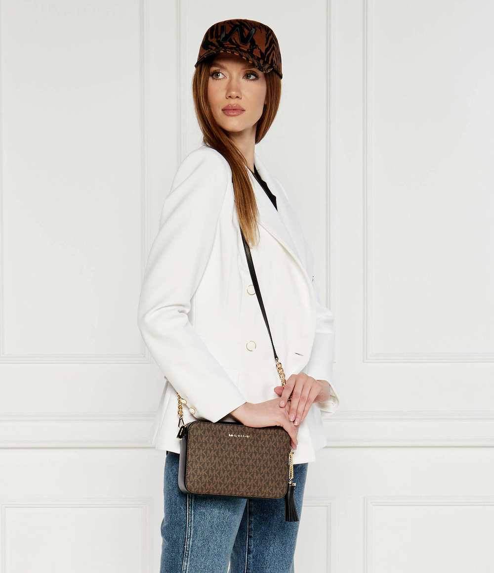 сумка-мессенджер ginny Michael Kors - коричневый(32F8GF5M2B)