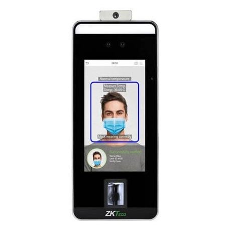 ZKTeco SpeedFace-V5L[TD] терминал распознавания лиц и отпечатков пальцев с измерением температуры тела