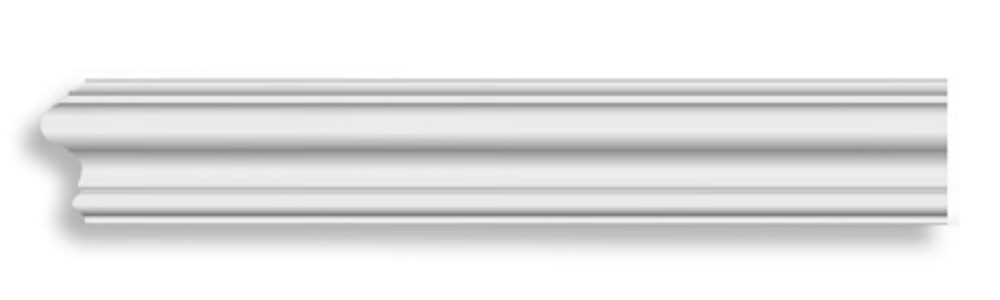 Молдинг гладкий Decomaster 97620F гибкий 56х20х2400мм