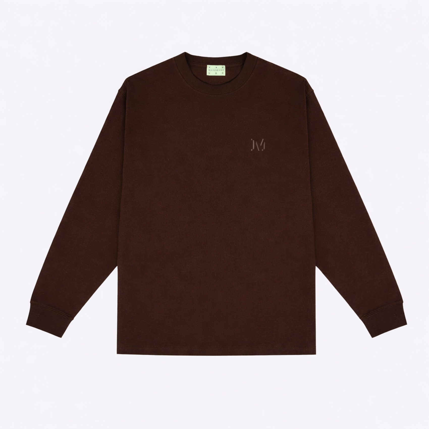 Лонгслив Magamaev M heavy Longsleeve (brown) артикул: - купить в магазине Дайс