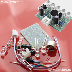 Набор DIY индикатор шума - синий