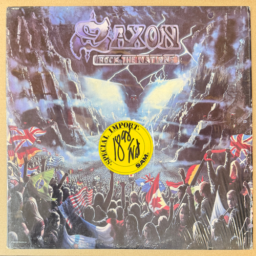 Saxon ‎– Rock The Nations (США 1986г.)