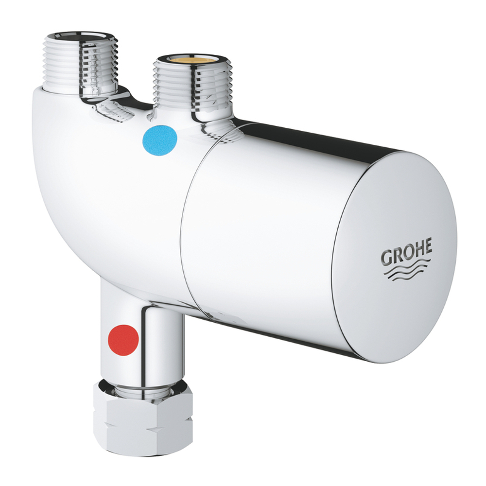 Универсальный термостатический смеситель GROHE Grohtherm Micro для раковины или мойки, хром