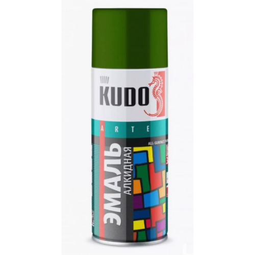 (KUDO) эмаль ЗЕЛЕНАЯ 10081