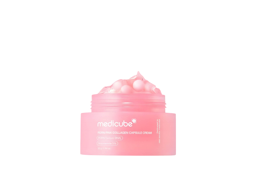 MEDICUBE Капсульный крем с коллагеном и ПДРН PDRN Pink Collagen Capsule Cream