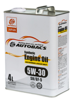 AUTOBACS Synthetic Engine Oil 5W-30 SN/GF-5