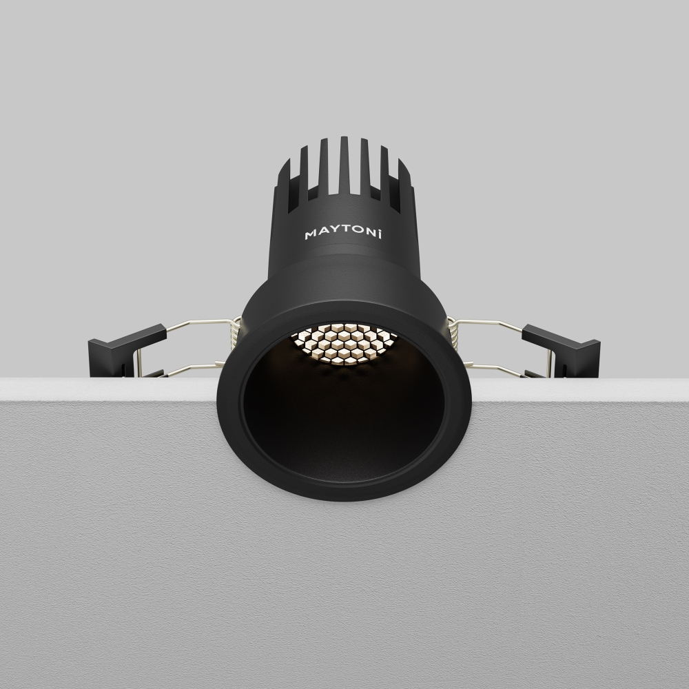 Встраиваемый светодиодный светильник Maytoni Dip DL116-10W-4K-B