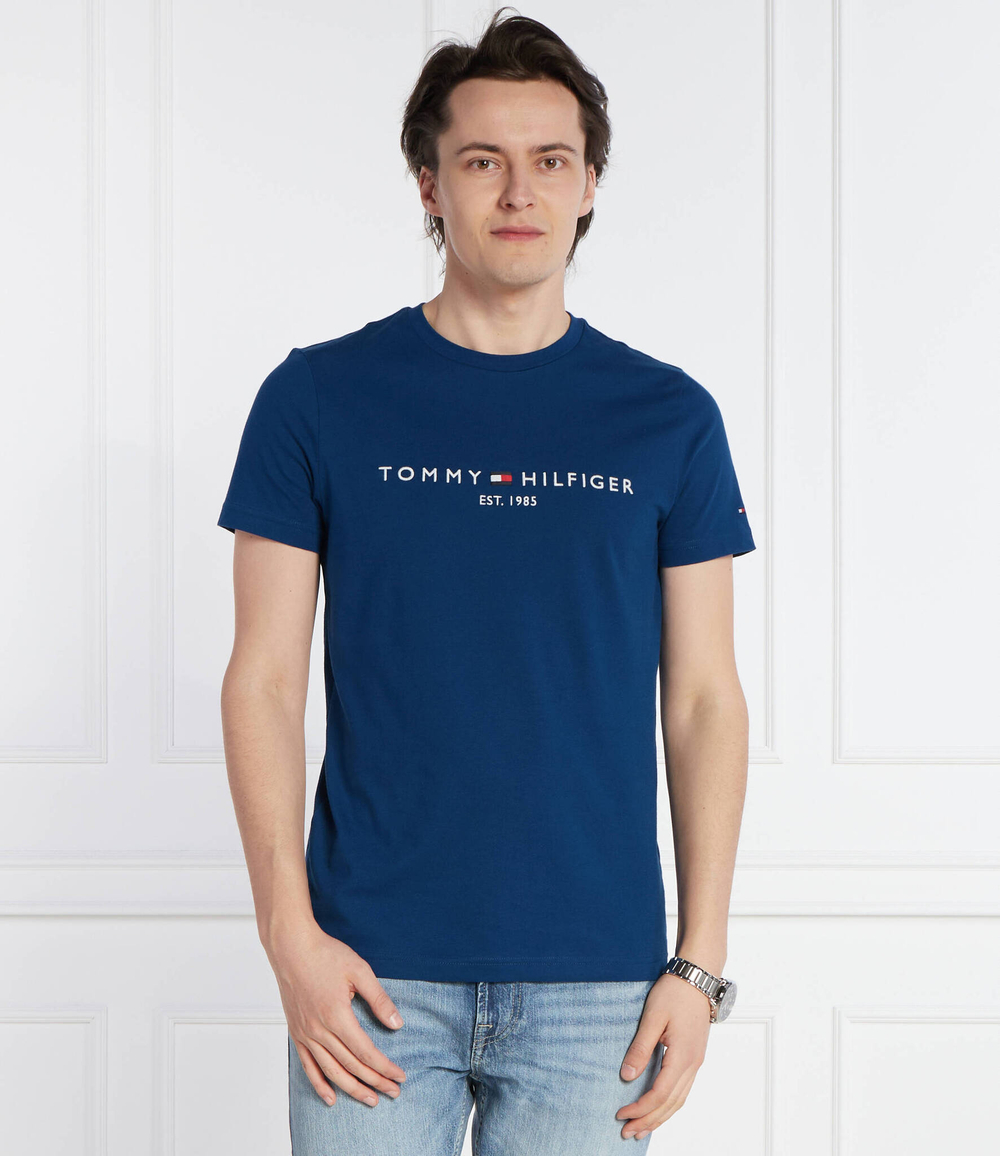 Футболка Tommy Hilfiger - темно-голубой (MW0MW11797)